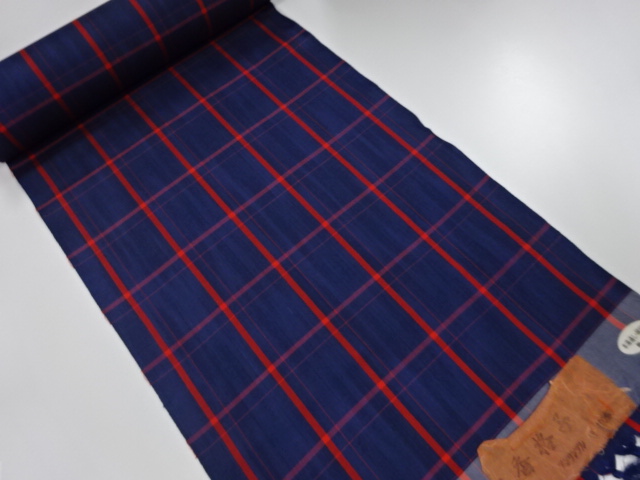 JAPANESE KIMONO / ANTIQUE ENSEMBLE BOLT / SILK / TSUMUGI